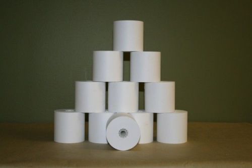2 3/4&#034; x 190 ft bond ruby verifone u950 950 brand new paper rolls - 25 roll pack for sale