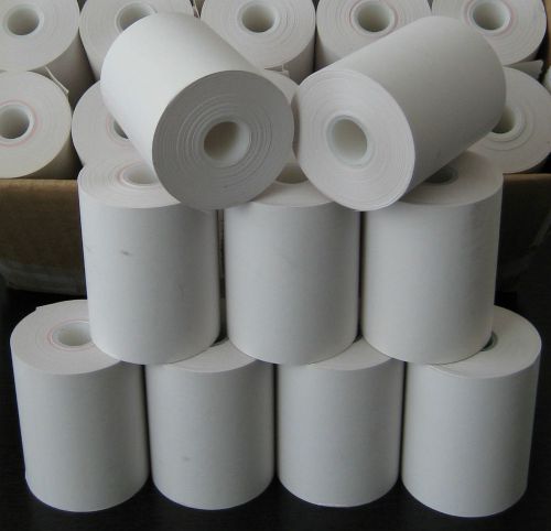 2-1/4&#034; x 50&#039; THERMAL WIRELESS PoS PAPER - 12 NEW ROLLS  *USA MADE*