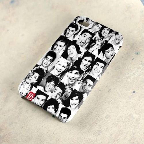 One Direction 1D Album Cute Face A29 3D iPhone 4/5/6 Samsung Galaxy S3/S4/S5