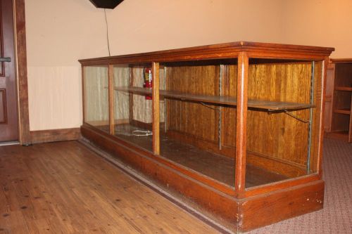 Wood and Glass Display Case