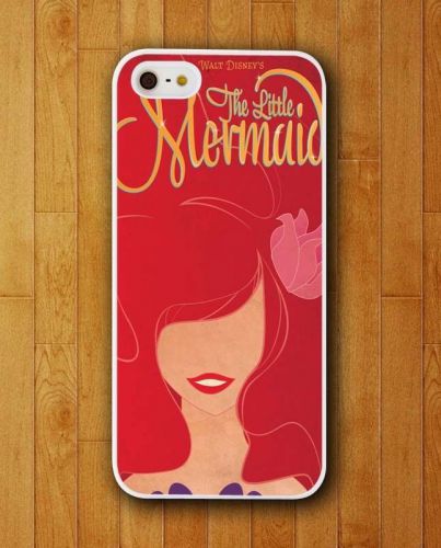 New Ariel Little Mermaid Red Poster Case For iPhone and Samsung galaxy
