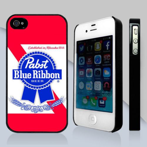 New Pabst Blue Ribbon Beer PBR Case cover For iPhone and Samsung galaxy