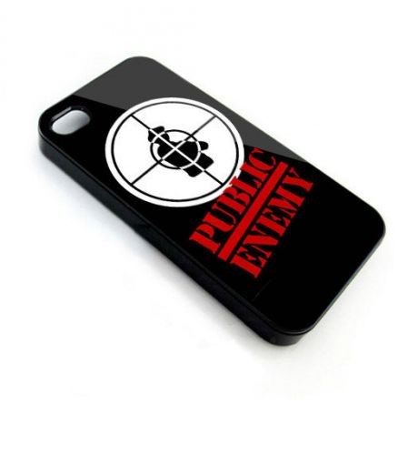 Public Enemy Rock Band Logo iPhone 4/4s/5/5s/5C/6 Case Cover kk3