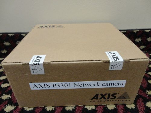 Axis p3301 ip h.264 dome camera w/ motion detection &amp; audio -tamper proof- new for sale