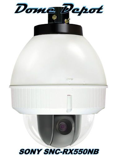 New sony ipela snc-rx550n 26x d/n full 360 degree ip ptz camera &amp; nib sony dome for sale