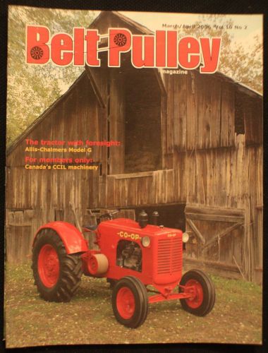 Belt pulley magazine - 2006 march/april ~ combine and save! for sale