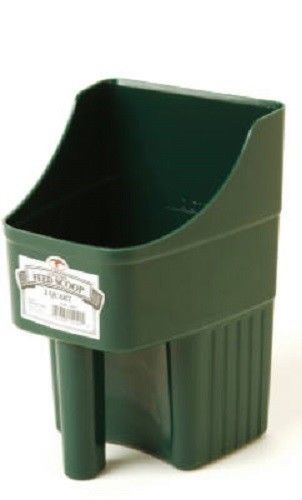 Miller 2 Pack, 3 QT, Green, Enclosed Feed Scoop.
