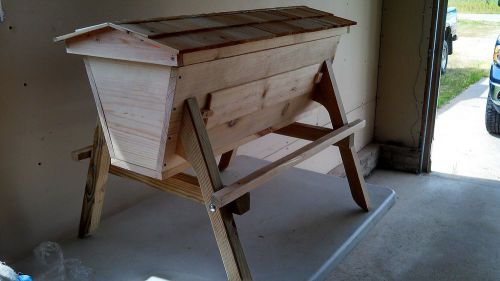 Kenya bee hive observation,free shipping top bar hive, bee keeping hive &amp;20 bars for sale