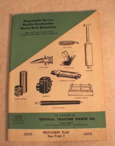 Central Tractor Parts Company catalogue