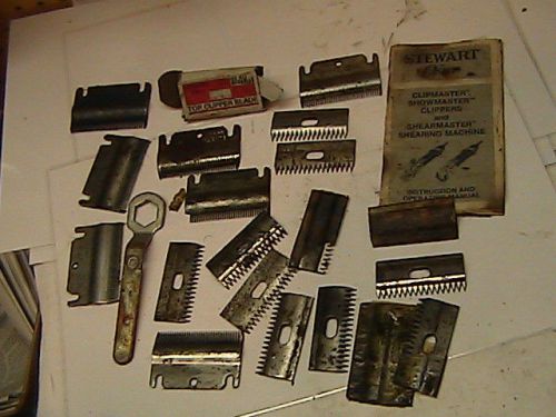 OSTER STEWART  CLIPPER PARTS  FARM ANIMAL HORSE 4H COW GOAT DOG AGRICULTURE TOOL