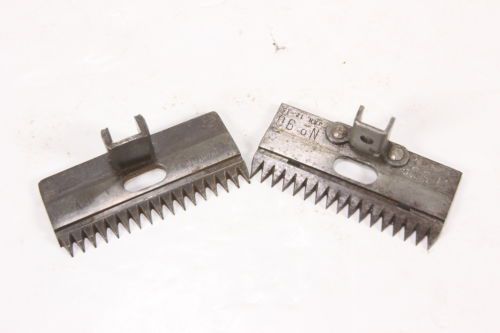 Lot of 2 vintage shear razor top blades cfs co no 90 2 7/8&#034; for sale