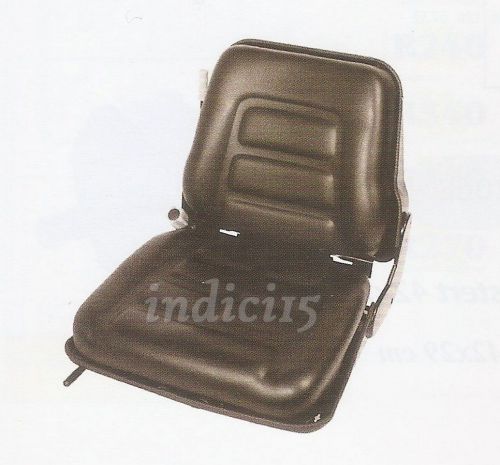 Indici15 sedile muletti e carrelli ecopelle nera regolabile 50-120 kg. by guaita for sale