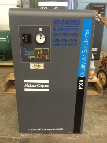 Atlas copco fx8 125 cfm refrigerated air dryer for sale