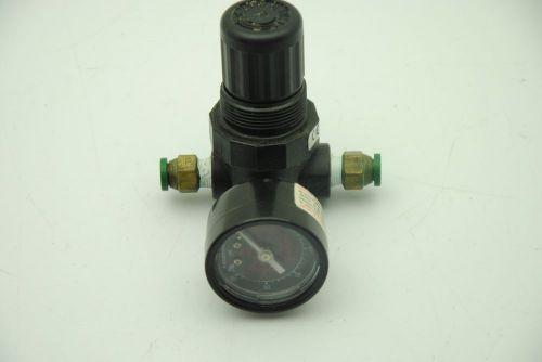 NORGREN R07-100-RGEA Pressure Regulator w/ NORGREN Gauge Inlet 60 PSI