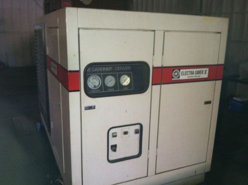 Gardner denver 75 hp electra screw air compressor for sale