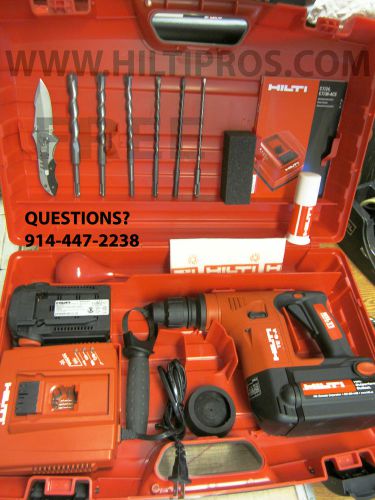 Hilti te 6-a36-avr cordless hammer drill, brand new, free bits &amp; knife,fast ship for sale