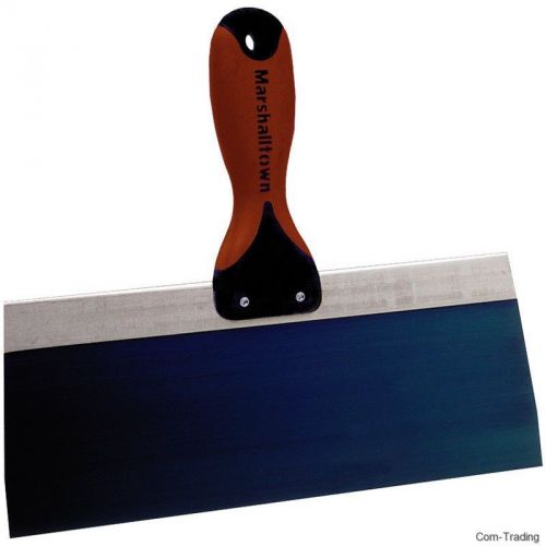 Marshalltown 10&#034; blue steel taping knife drywall compound tapetexture usa made for sale