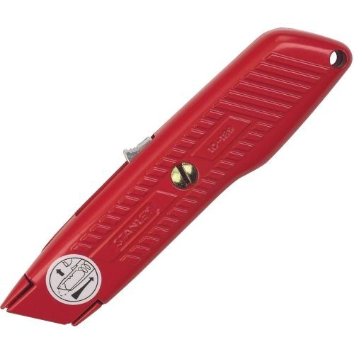 Stanley-bostitch self-retracting utility knife- 5.63&#034;handle-safety orange for sale