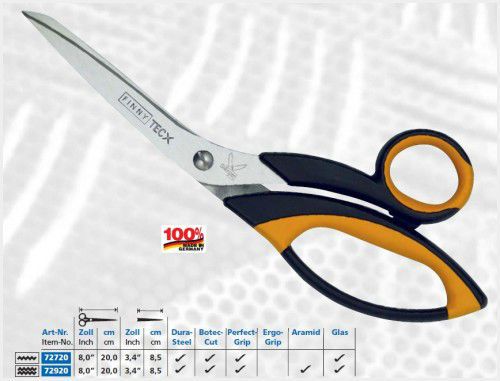 Kretzer tecx2 72920 8.0&#034; / 20cm - aramid / composite / kevlar shears for sale