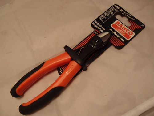New bahco by snap on 7&#034; 2101g-180 hard/soft wire diagonal cutting pliers cutters for sale