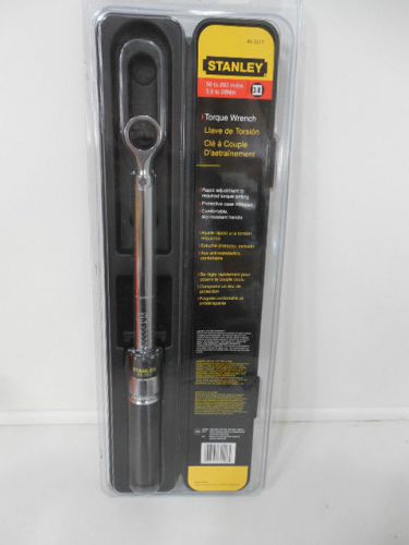 3/8&#034; Drive Stanley Torque wrench 50 to 250 Ft lbs 85-351T
