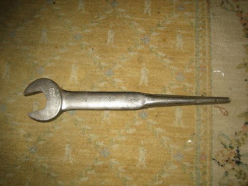 VINTAGE 20&#034; WILLIAMS OPEN END CONSTRUCTION ENGINEERS WRENCH, 1-13/16&#034;