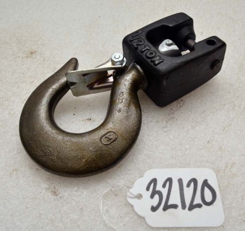 Cm lower block and hook assembly 32631202 1/2 ton (inv.32120) for sale