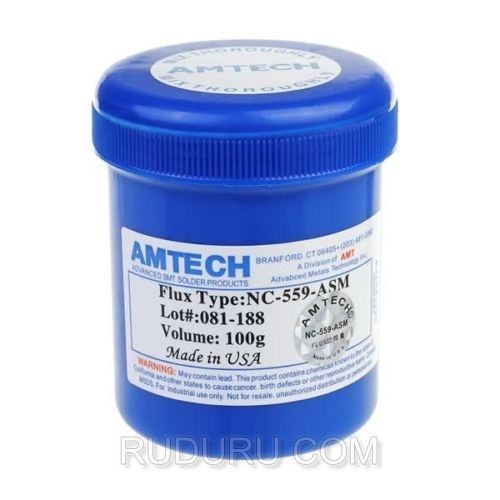 Amtech nc-559-asm 100g no clean lead clean solder flux solder paste for sale