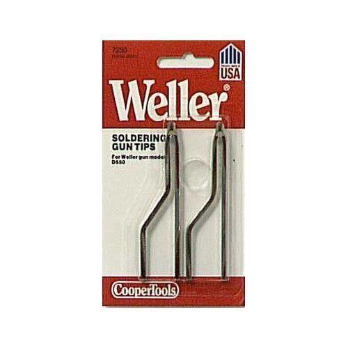 Weller 7250w Genuine Copper Tip   #7250 Fits D550 D650 Soldering Iron 2 Pack