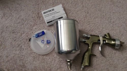 Binks Trophy Gravity Spray Gun 2466-18LV-23SG