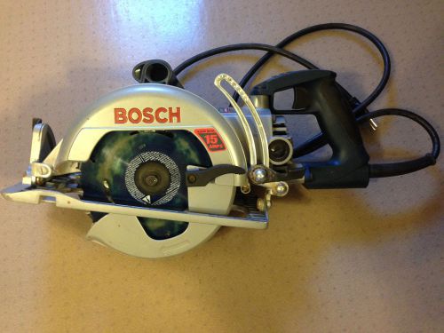 Used great condition bosch 1677m worm drive construction saw for sale