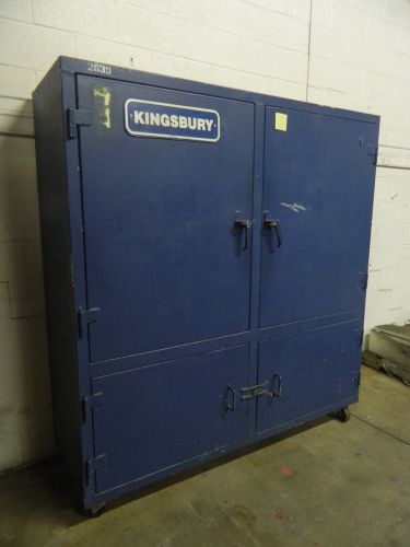 Strong hold products heavy duty 4 door cabinet, 72&#034; x 72&#034; x 24&#034;, used for sale