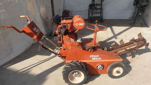 DITCH WITCH WALK BEHIND TREANCHER EXCELLENT SHAPE STARTS FIRST PULL SEE VIDEO