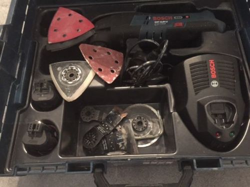 Bosch Cordless Multifunction Tool GOP 10,8 V-LI Solo With two batters and case