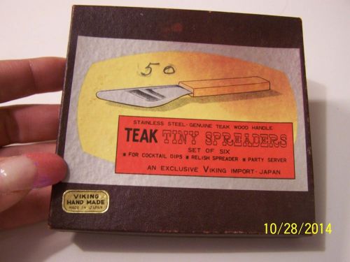 Vintage Teak Forks and spreaders