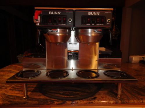 Bunn commercial coffee maker CW series twin 6 station with hot water dispenser