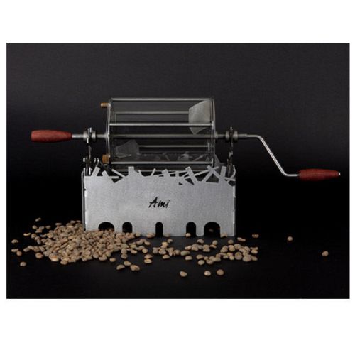 DodoDesign AMI M200 Coffee Glass Stainless Steel Roaster Carving Glass Beans