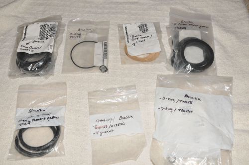 Brasillia Lot of O-rings and Gaskets 400819, 516528, 518608, 513836, 700883