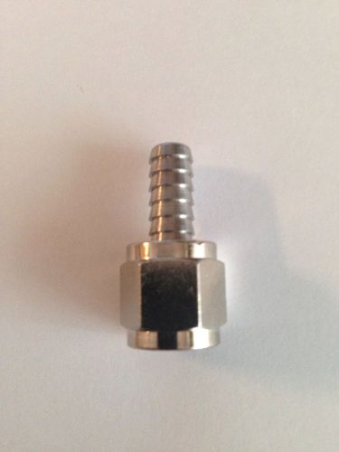 3/8&#034; barb to 3/8&#034;&#034; swivel nut - draft beer bar home brew tubing fittings &amp; parts for sale