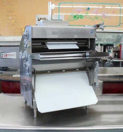Acme dough sheeter dough roller double pass 21&#034; cap. mrs11 refurbished for sale