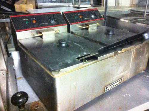 Adcraft deep fryer double 6 liter DF-6L/2