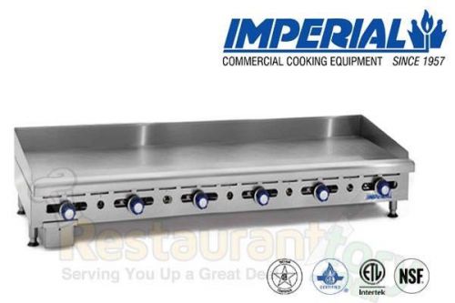 IMPERIAL GRIDDLE MANUALLY CONTROLLED 6 BURNERS PROPANE MODEL IMGA-7228-1