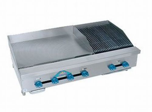 Comstock castle fhp48-30-1.5rb char-broiler/griddle combination for sale