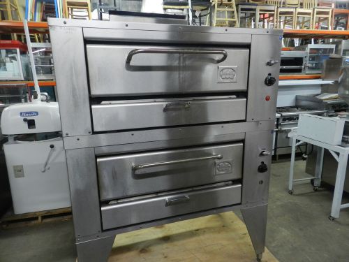 Montague Double Deck Stainless Steel Baking Pizza Oven Bread Roasting Oven