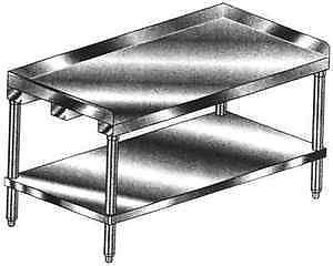 30&#034; x 24&#034; Premium All Stainless Equipment Stand
