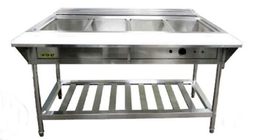 Adcraft EST-240/KIT Water Bath Electric Steam Table for Buffet