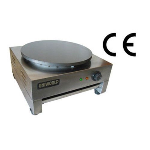 Uniworld UMPE-CH Pancake/Crepe Machine Grid Plate 15.75&#034; Round 1600 Watts