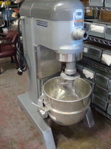 HOBART P660 ONE SPEED PIZZA DOUGH MIXER (No Guard Tinned Bowl)