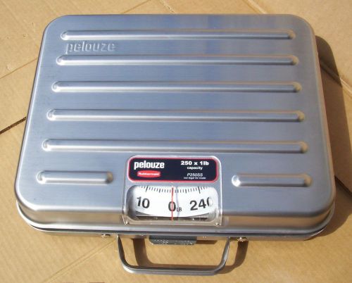 Rubbermaid FG250SS 250SS Briefcase Receiving Scale, 250# Capacity MSRP: $140.92