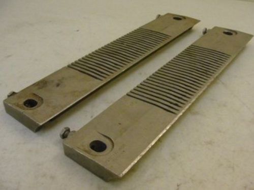 6567 Used, Urschel 16491 SS Feed Plate 1/4&#034; LOT OF 2